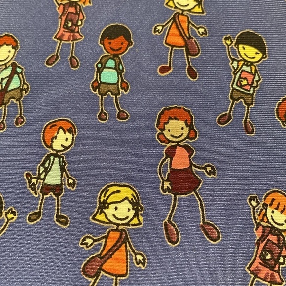 Alan W Madden Imperial Potentate 2012 - 2013 Children of the World Silk Tie - Picture 1 of 5